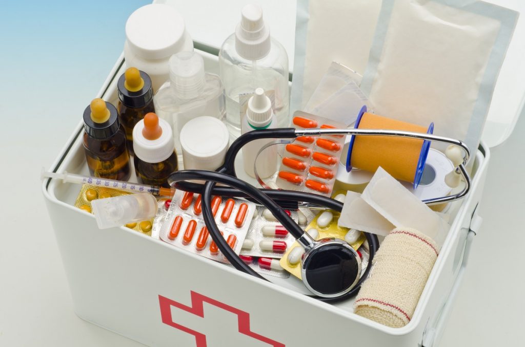 Medical supplies for first aid kit